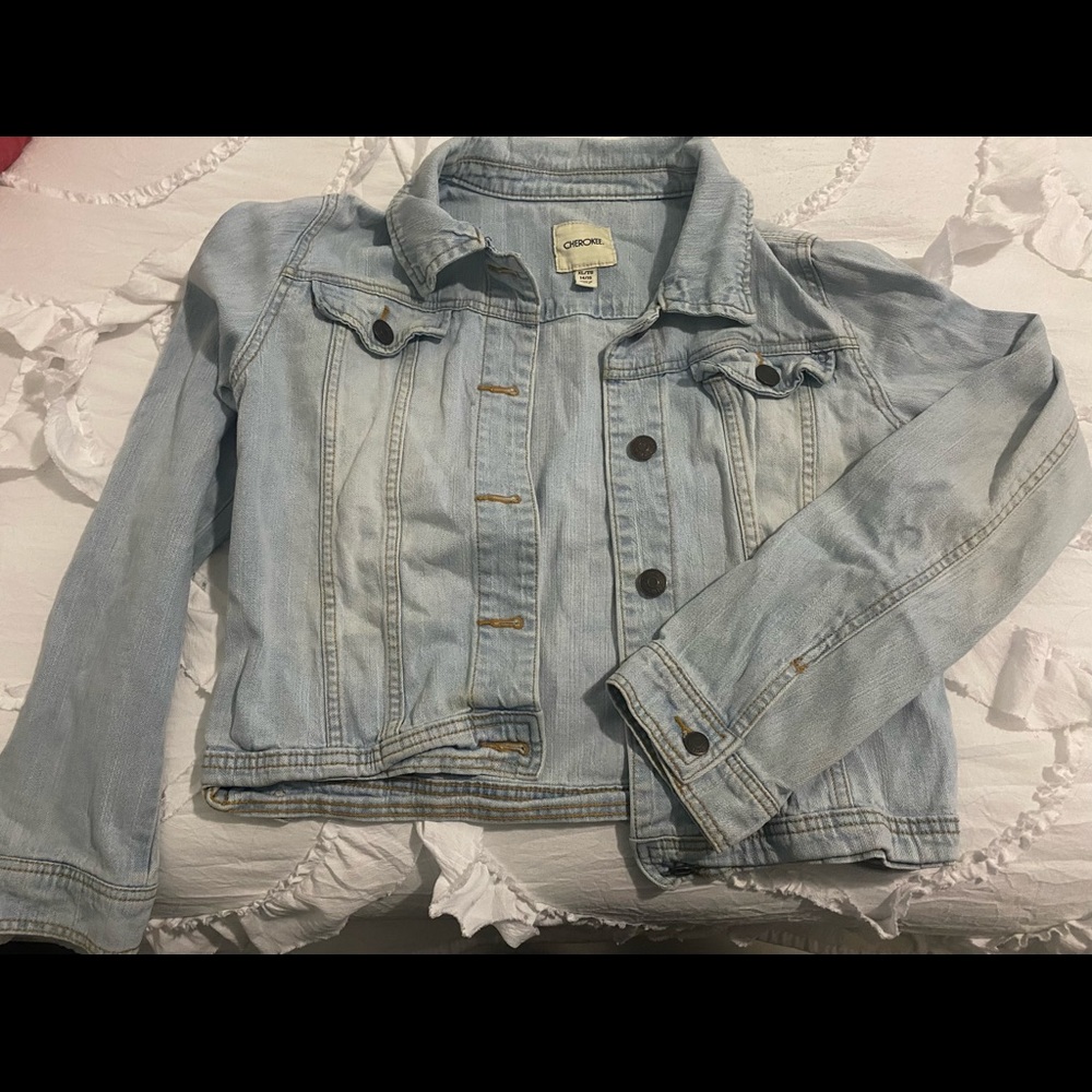 Light blue jean jacket